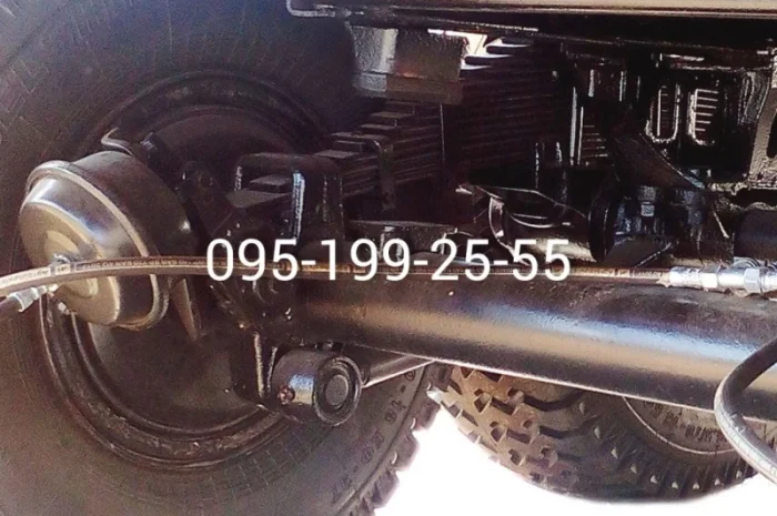 Вісь 1ПТС-9, тяга реактивна 1ПТС-9, ресора 1ПТС-9, гальмівна система 1ПТС-9- фото № 1