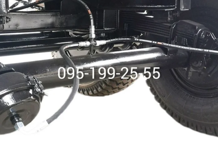 Ходова частина 3ПТС-12, вісь 3ПТС-12, ресора 3ПТС-12, диск 3ПТС-12, маточина 3ПТС-12- фото № 1