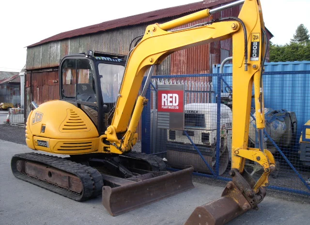 Мини-экскаватор JCB 8060. Спецтехника б/у- фото № 6
