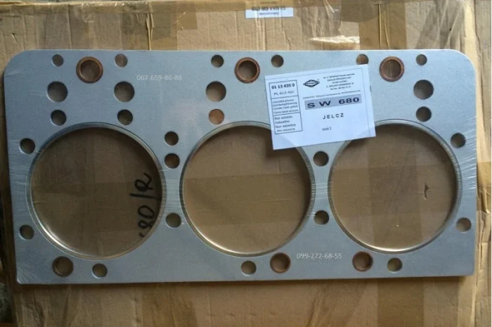 Прокладка головки блока ГБЦ на двигатель Mielec SW-680- фото № 1