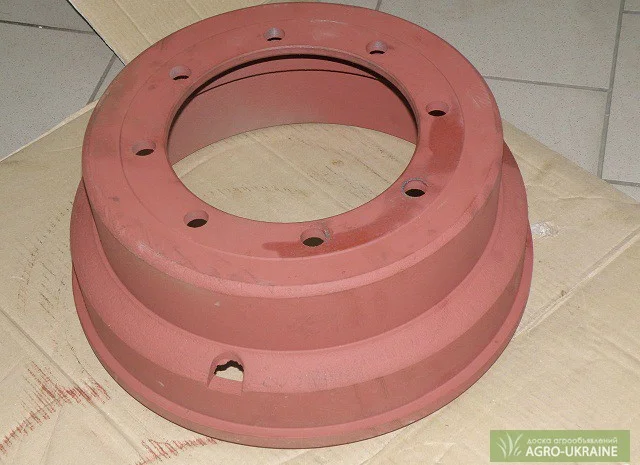 Барабан тормозной 133-3501070-Б переднего моста  колесного автомобиля ЗИЛ-133 ГЯ- фото № 1