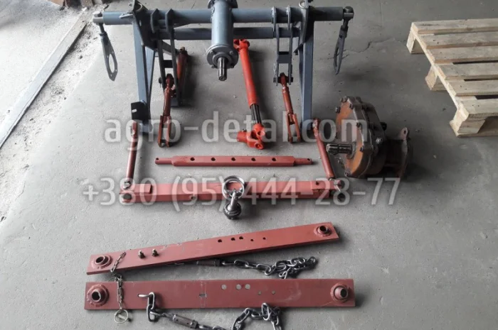 Навеска задняя трактора Т 16 с редуктором ВОМ и карданной передачей Т16.56.001-01- фото № 1