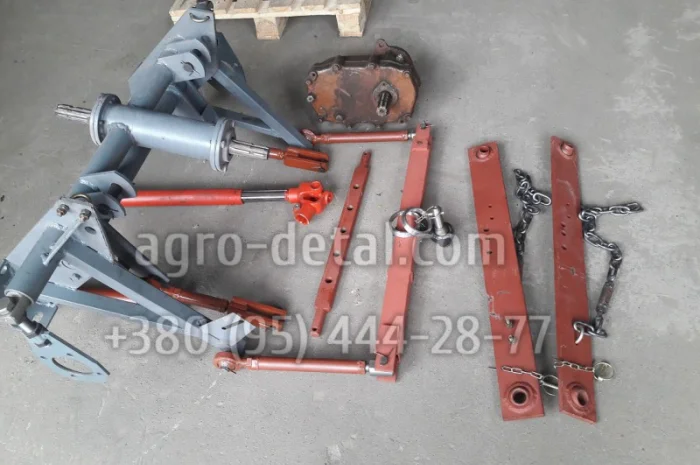 Навеска задняя трактора Т 16 с редуктором ВОМ и карданной передачей Т16.56.001-01- фото № 2