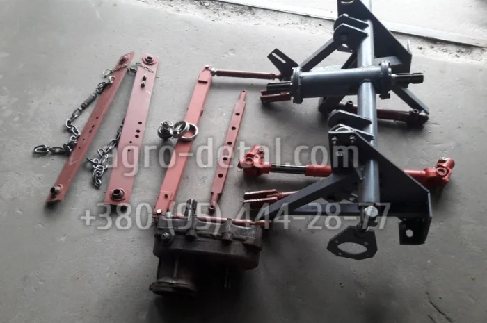 Навеска задняя трактора Т 16 с редуктором ВОМ и карданной передачей Т16.56.001-01- фото № 4