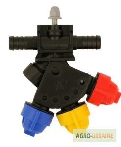 Форсунка опрыскивателя тройная концевая- фото № 4