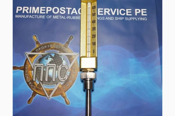 Термометри газові 0-600 гр, L=80, L=100- фото № 1