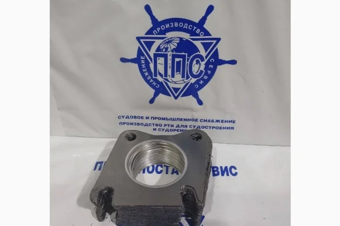 Прокладка вихлопна для 6ч18-22- фото № 1