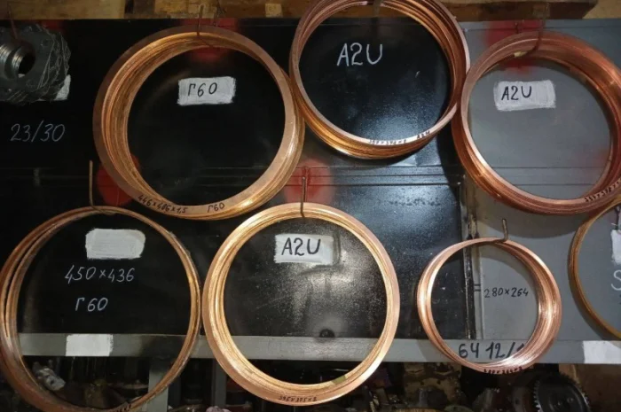 Прокладка мідна для ДВЗ NVD48A2U- фото № 1