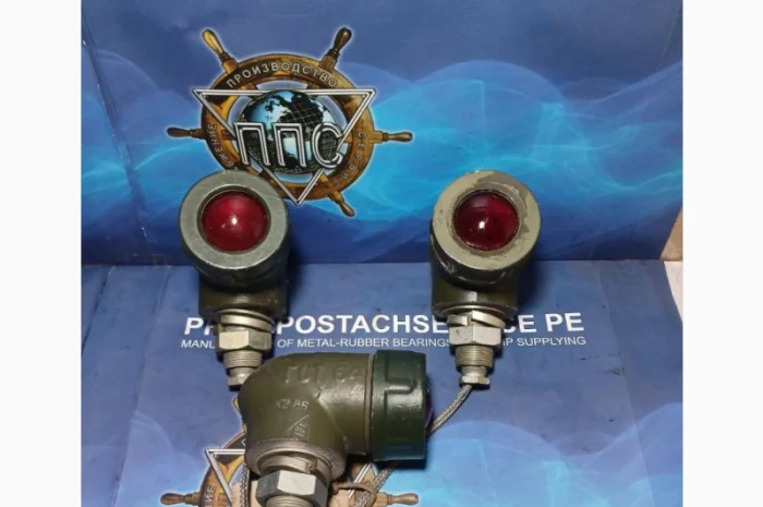 Габаритні вогні ГСТ-64 (червоне скло)- фото № 1