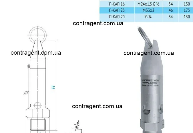 Пневмоклапан ПКАП 16-1 УХЛ4, ПКАП 16-2, ПКАП 16 - 3, ПКАП 25, ПКАП 25-1, ПКАМП16- фото № 1