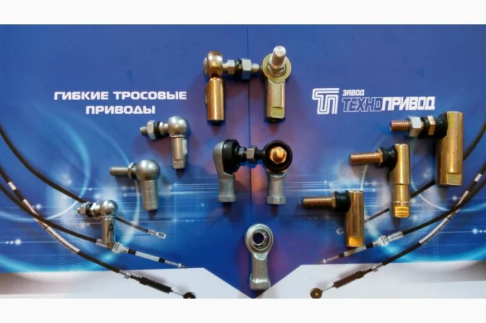 Шарниры шаровые, угловые, наконечники, вилки, демферы троса кпп- фото № 1