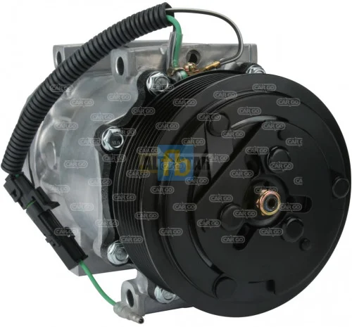 Компресор кондиціонера 17004327A Volvo, Scania, Caterpillar, New Holland- фото № 2