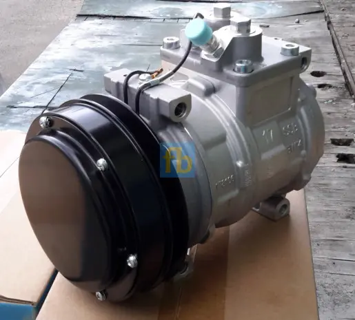 Компрессор кондиционера SANDEN 10PA17C RE46657- фото № 4
