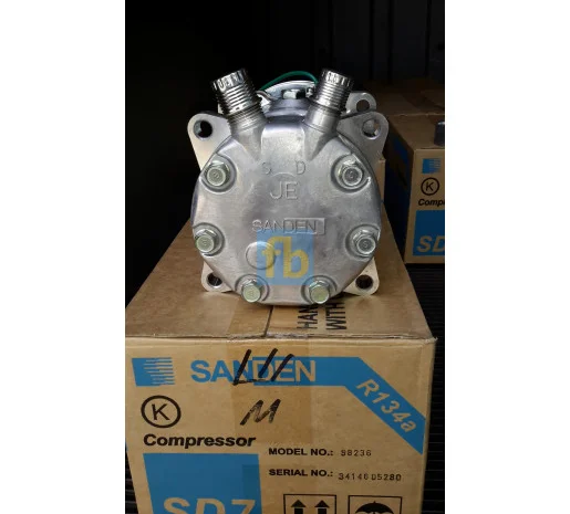 Компрессор кондиционера SANDEN 7H15 SD8236 fast-best- фото № 2