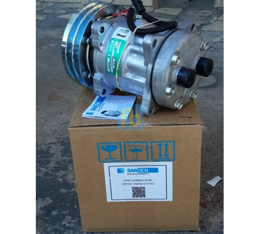 Компрессор SANDEN 7H15 SD 4609 Оригинал на NEW HOLLAND, CASE- фото № 2