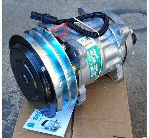 Компрессор SANDEN 7H15 SD 4609 Оригинал на NEW HOLLAND, CASE- фото № 3