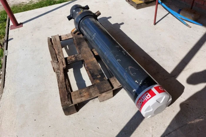 Шток гідроциліндр Binotto 7m на полуприцеп прицеп самосвал- фото № 5