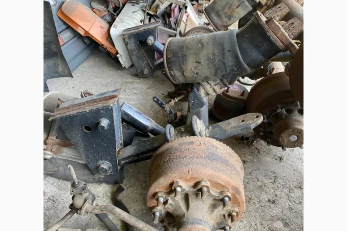 Осі BPW з німецького напівпричепу відмінний стан Комплектні- фото № 1