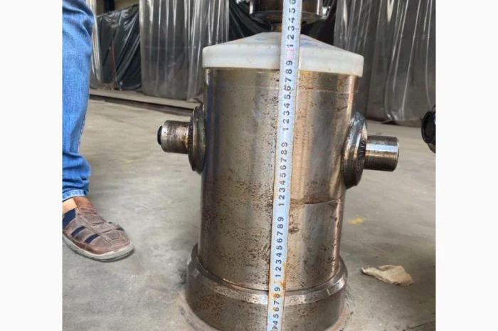 Гідроциліндр шток Binotto краще Hyva 5, 2m на полуприцеп прицеп самосвал гидроцилиндр- фото № 1