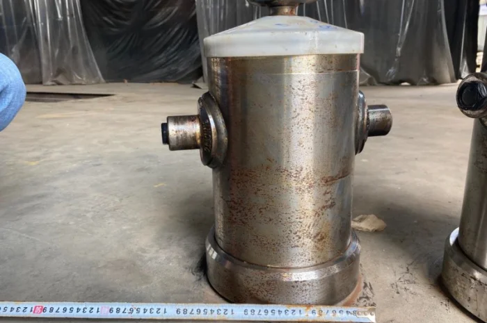 Гідроциліндр шток Binotto краще Hyva 5, 2m на полуприцеп прицеп самосвал гидроцилиндр- фото № 2