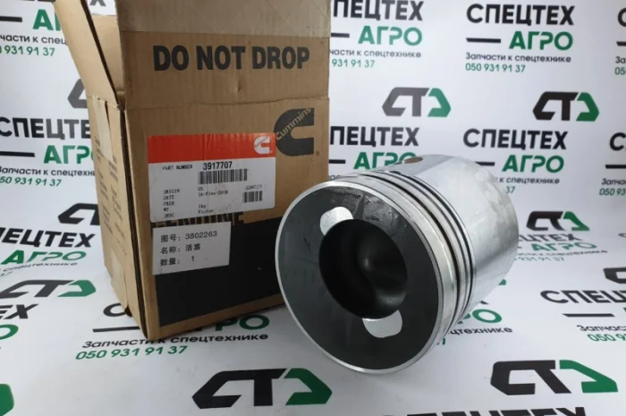 Поршень Cummins 6CT, C8.3, QSC8.3 3802263, 3917707, 3802459, 6743-31-2101- фото № 1