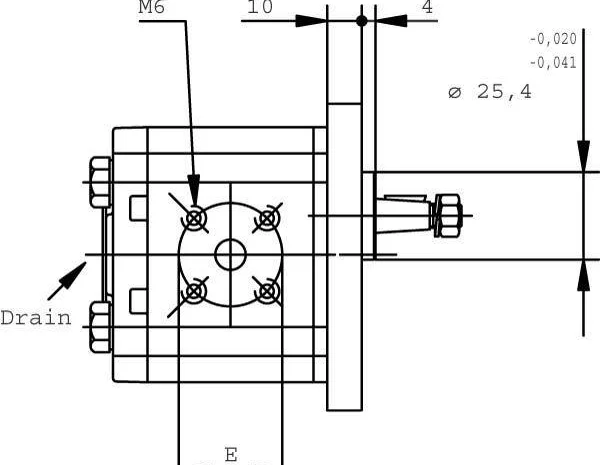 PLP1010S081E1 Pump PLP10.10 S0-81E1-LBB/BA-N- фото № 3
