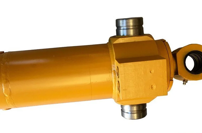Гидроцилиндр на самосвал 5-ти штоковый с внешним кожухом (длина 1 штока 757 мм) тип К- фото № 1