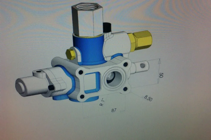 Гидрораспределительный клапан (140 л/мин) c открытым контуром 4B- фото № 9