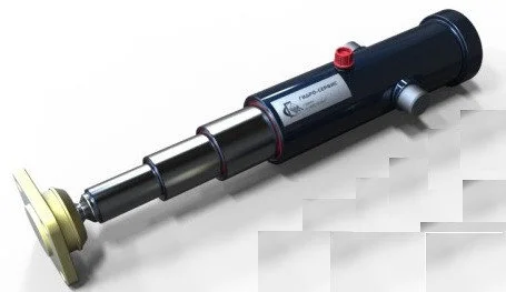 Гидроцилиндр самосвала 3-х штоковый (длина 1 штока 1342 мм)тип С- фото № 1