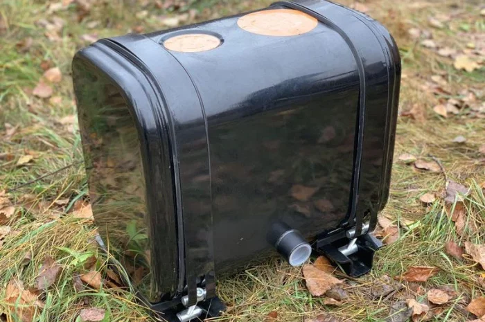 Бак гидравлический (гидробак) закабинный 60 л железный AFO Makina- фото № 1