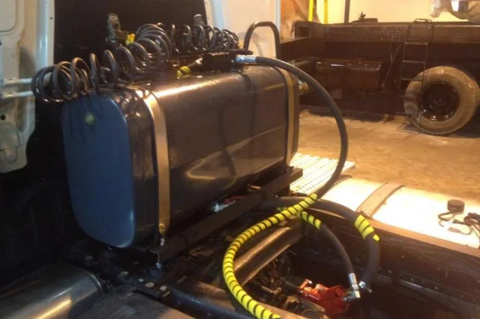 Комплект гидравлики на тягач Renault, аналог гидравлики Hyva- фото № 1