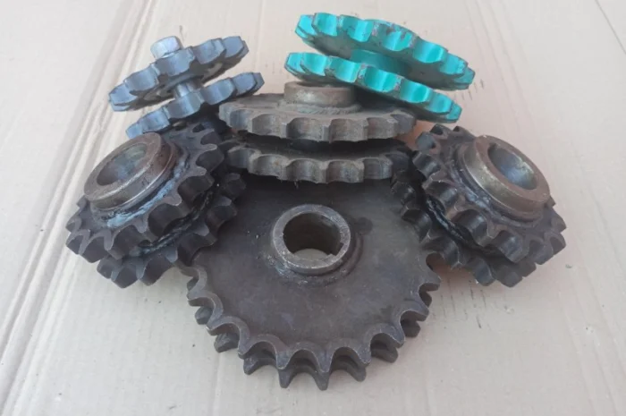 Цепь двухрядная шаг 2ПР-19.05 2ПР-25, 4 2ПР-19.05 10B-2 16A-2 звёздочка- фото № 6