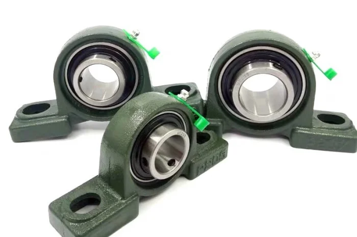 Корпусный подшипник UCF UСP 204 205 206 207 208 209 210 узел в корпусе- фото № 3