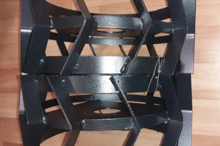 Грунтозацепы к мотоблоку (железные колёса) 450 мм- фото № 1