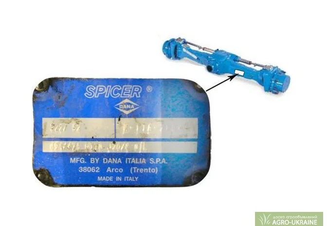 Запчасти Dana Spicer, Clark-Hurth, ZF, Allison, мосты Dana, КПП Clark- фото № 1