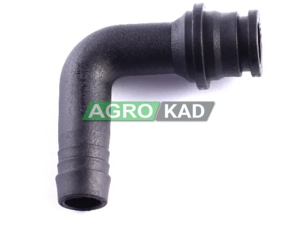 Вилка кутова ø 12, 5 - кріплення за допомогою гайки ¾” (2)- фото № 1