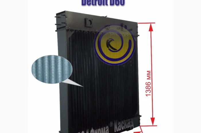 Радиатор водяной для двигателя Detroit D 60- фото № 1
