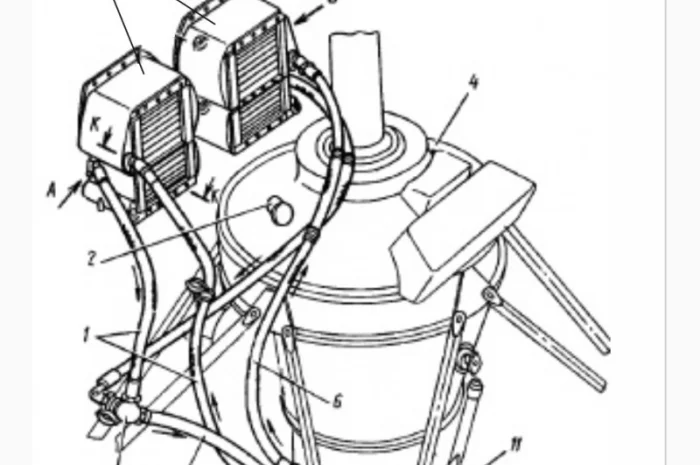 Воздушно-масляный радиатор ВМР 5349 Т ( ВМР 2281 Б ) Ми-8- фото № 2