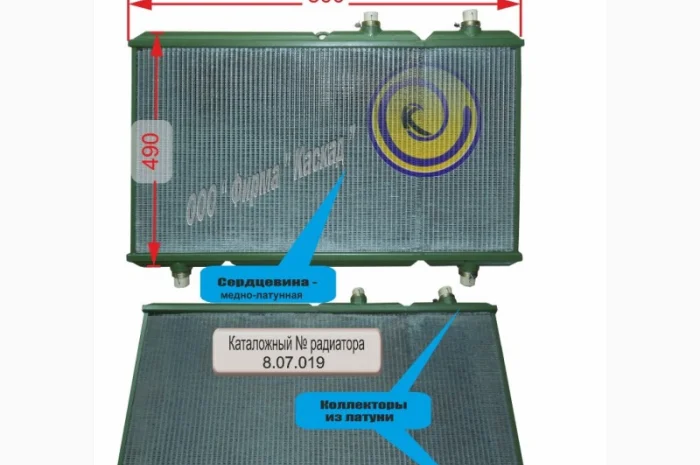 Радиатор охлаждения масла 8.07.019 МТ-ЛБ- фото № 1