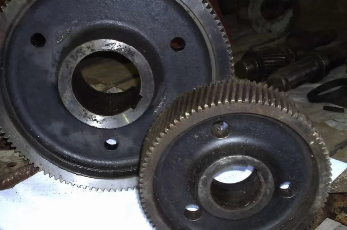 Вал-шестерни и шестерни редуктора грануляторов ОГМ 1,  5 ОГМ 0,  8- фото № 9