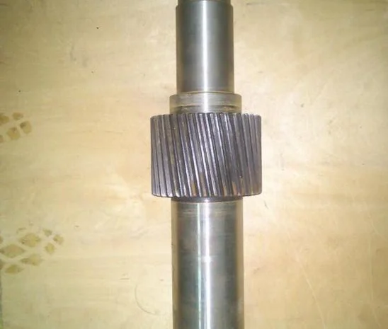 Вал-шестерни и шестерни редуктора грануляторов ОГМ 1,  5 ОГМ 0,  8- фото № 4