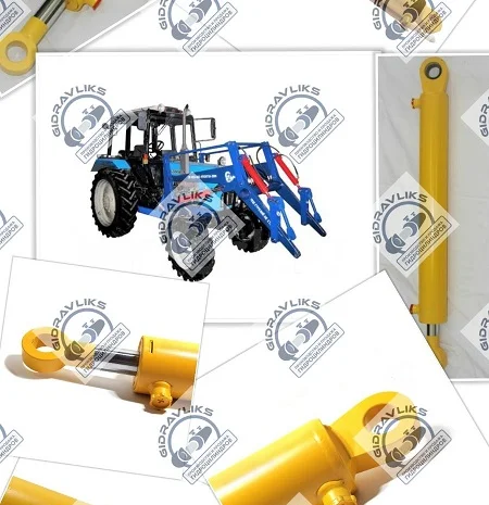 Гидроцилиндры ПКУ-08, КУН, СНУ. Сеялки. Бороны. Погрузчики и Дровоколы- фото № 2