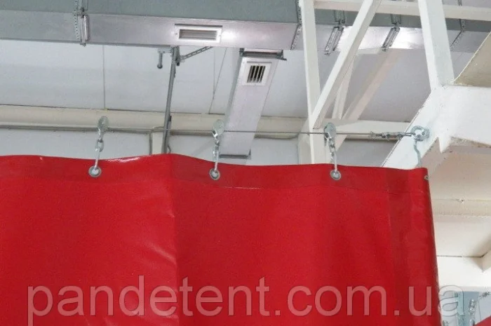 Защитные шторы для автомойки, цеха, производства. Штора ПВХ с бесплатной доставкой- фото № 4