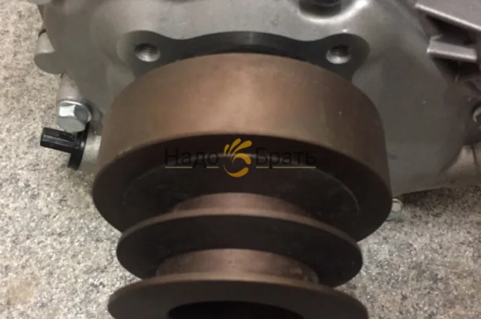 Двигатель комбинированный газ бензин + муфта сцепления со шкивом Кентавр ДВЗ-210Б- фото № 3