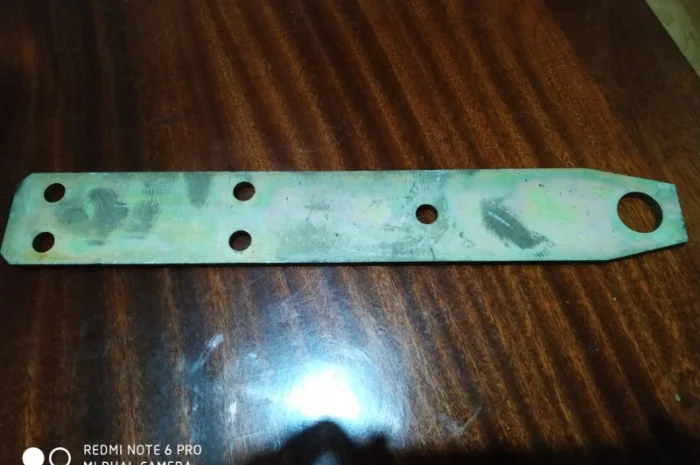 Стальная анодированная пластина- фото № 1