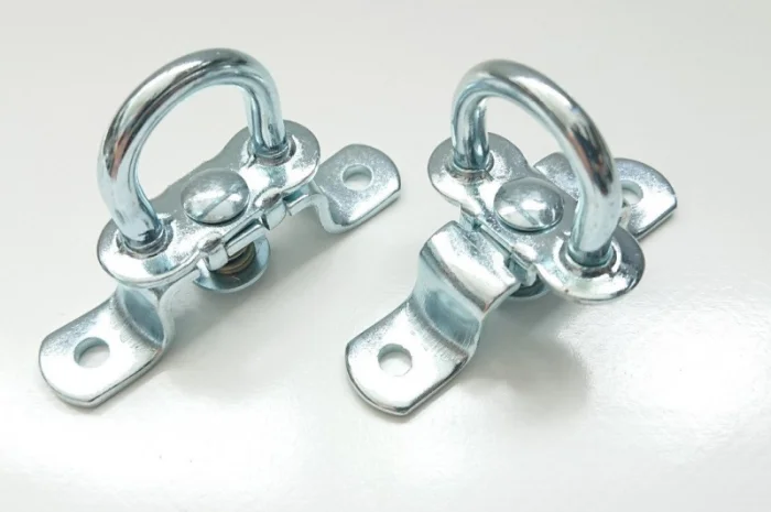 Скоба бортовая 25, 30, 45, 55мм для пломбировки тента ПВХ на кузов, прицеп- фото № 3