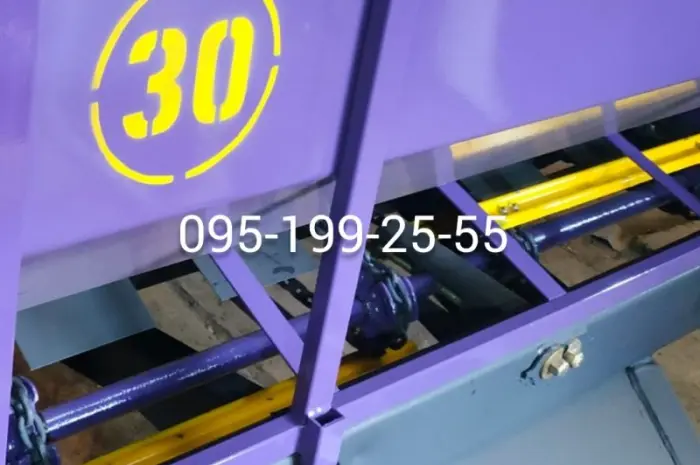 Переобладнання РОУ-6: ланцюг 9х27 транспортера (РОУ-6) на ланцюг 13×36 (ПРТ-10)- фото № 2