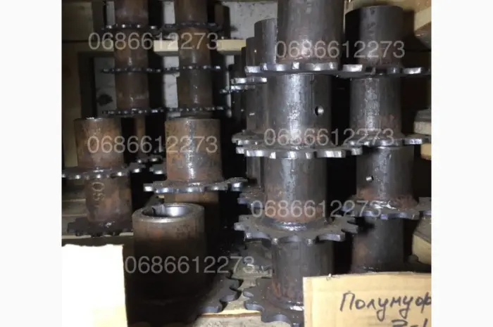 Полумуфта гноєрозкидача ПРТ-10/7, РОУ-6, z-12, z-14, шліцева, під підшипник- фото № 2