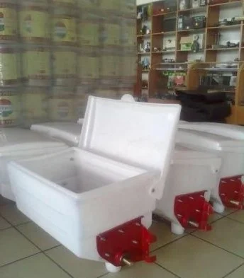 Туковая банка (пластик) Крн, супн, упс под удобрение- фото № 1