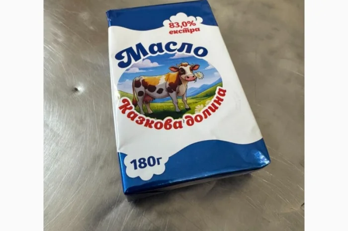 Масло вершкове 83%- фото № 1